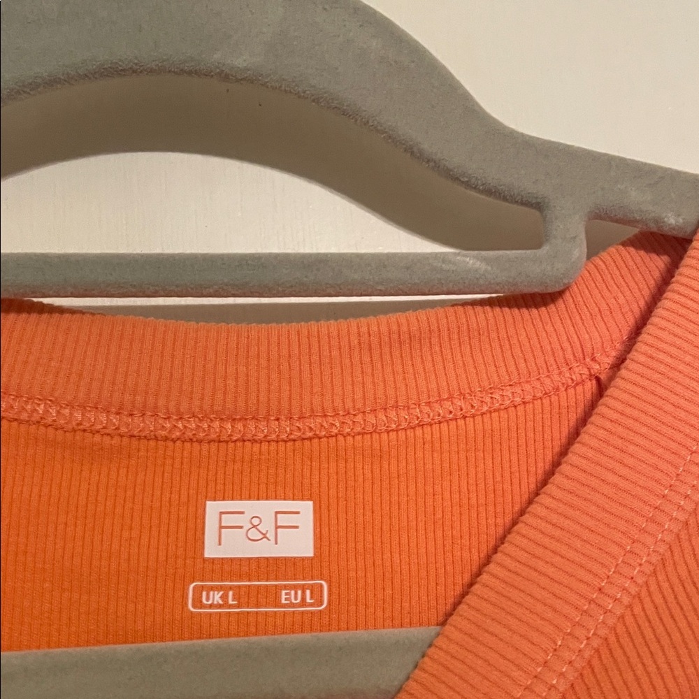 Basic Orange Tank - Picture 2 of 3